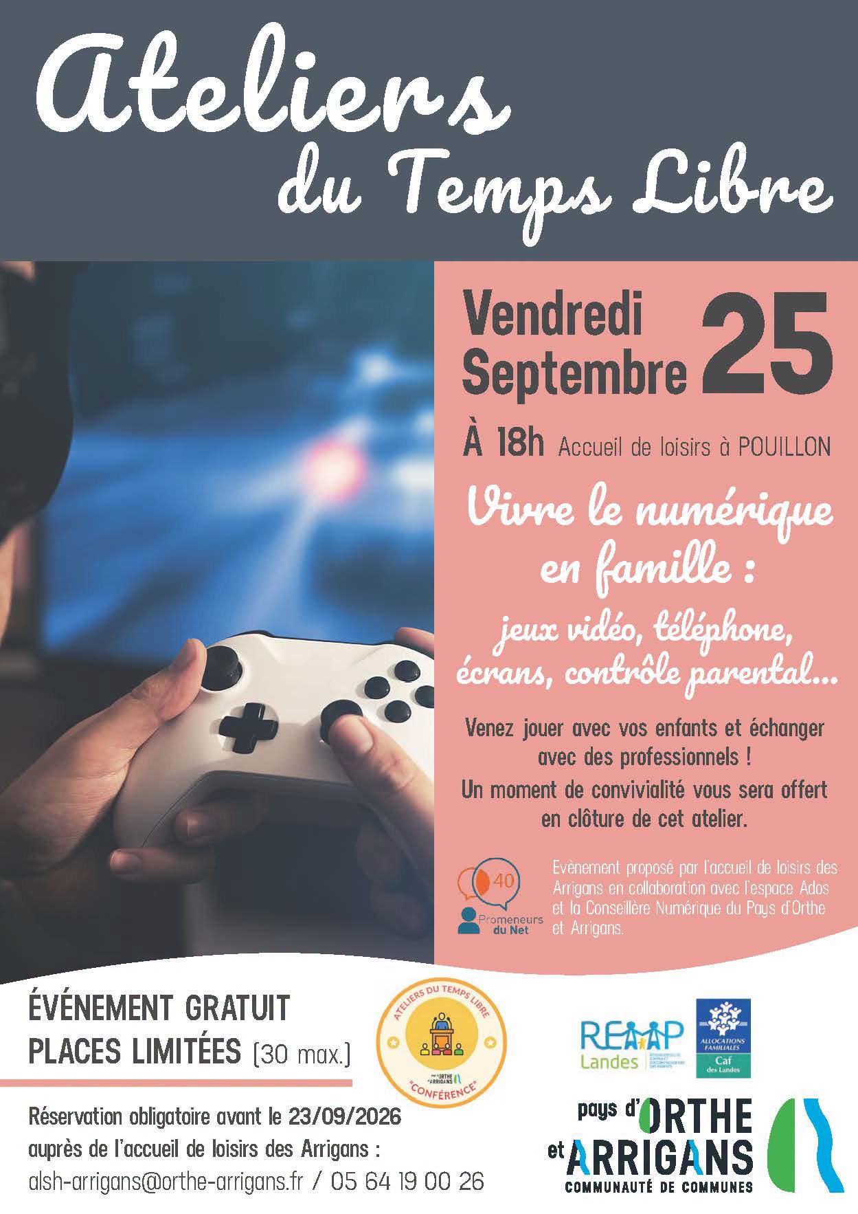 Ateliers du temps libre
