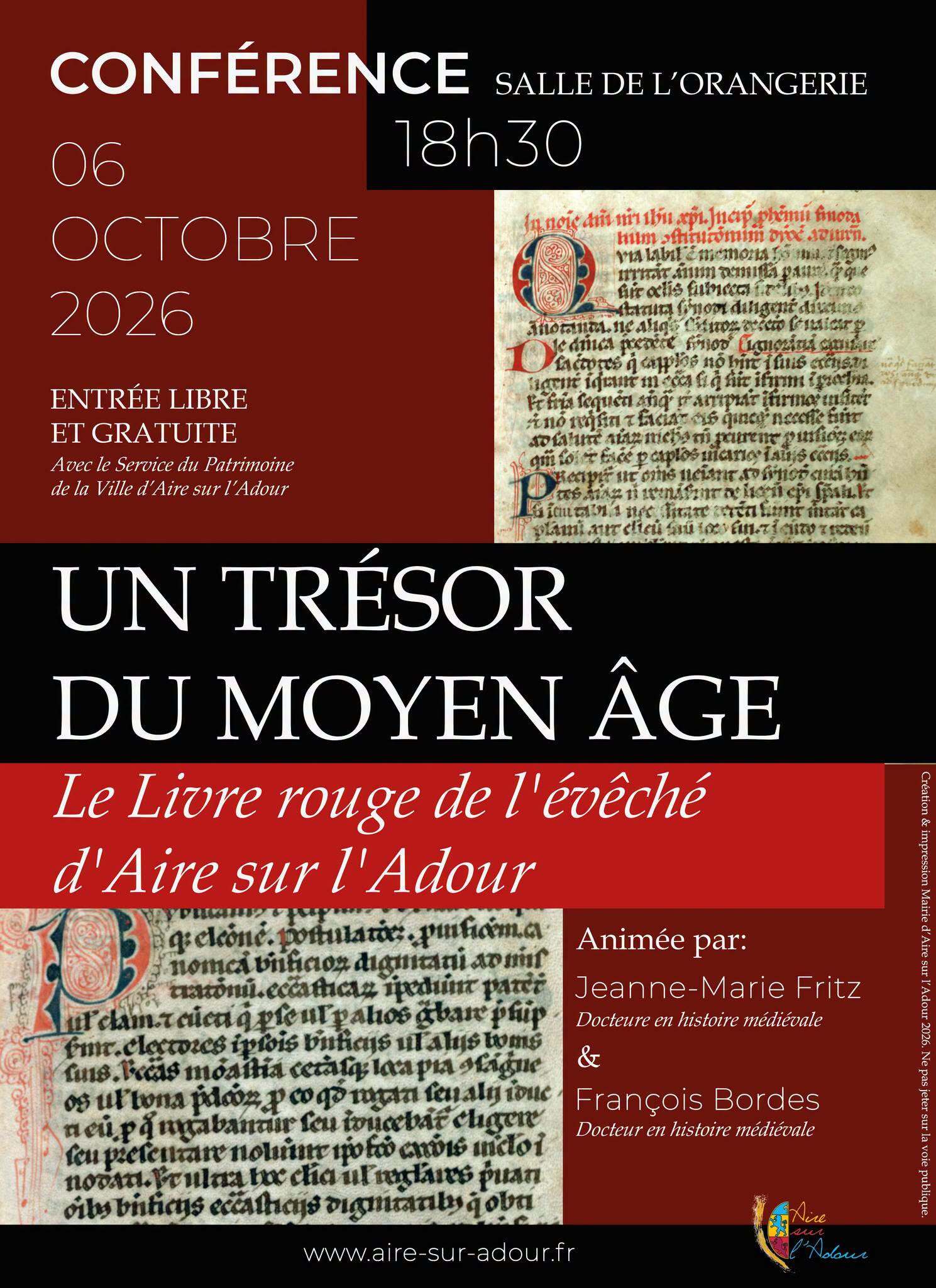 Conférence "Un trésor du Moyen-Age"