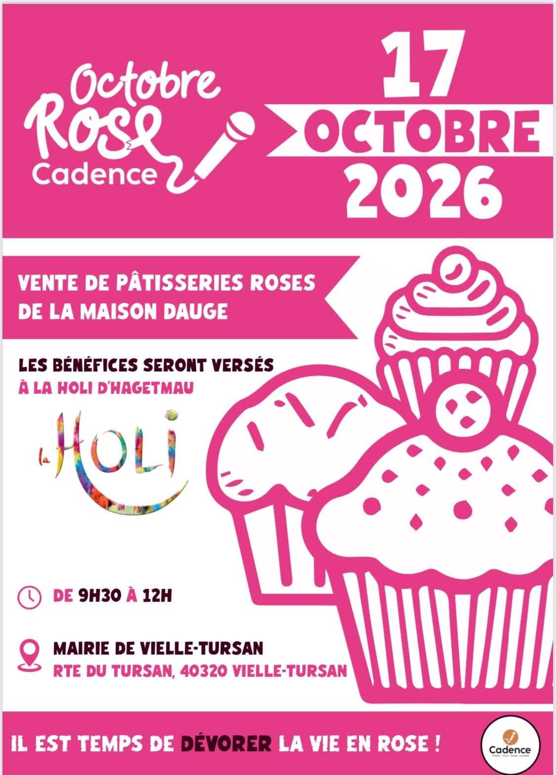 Octobre Rose à  Vielle-Tursan