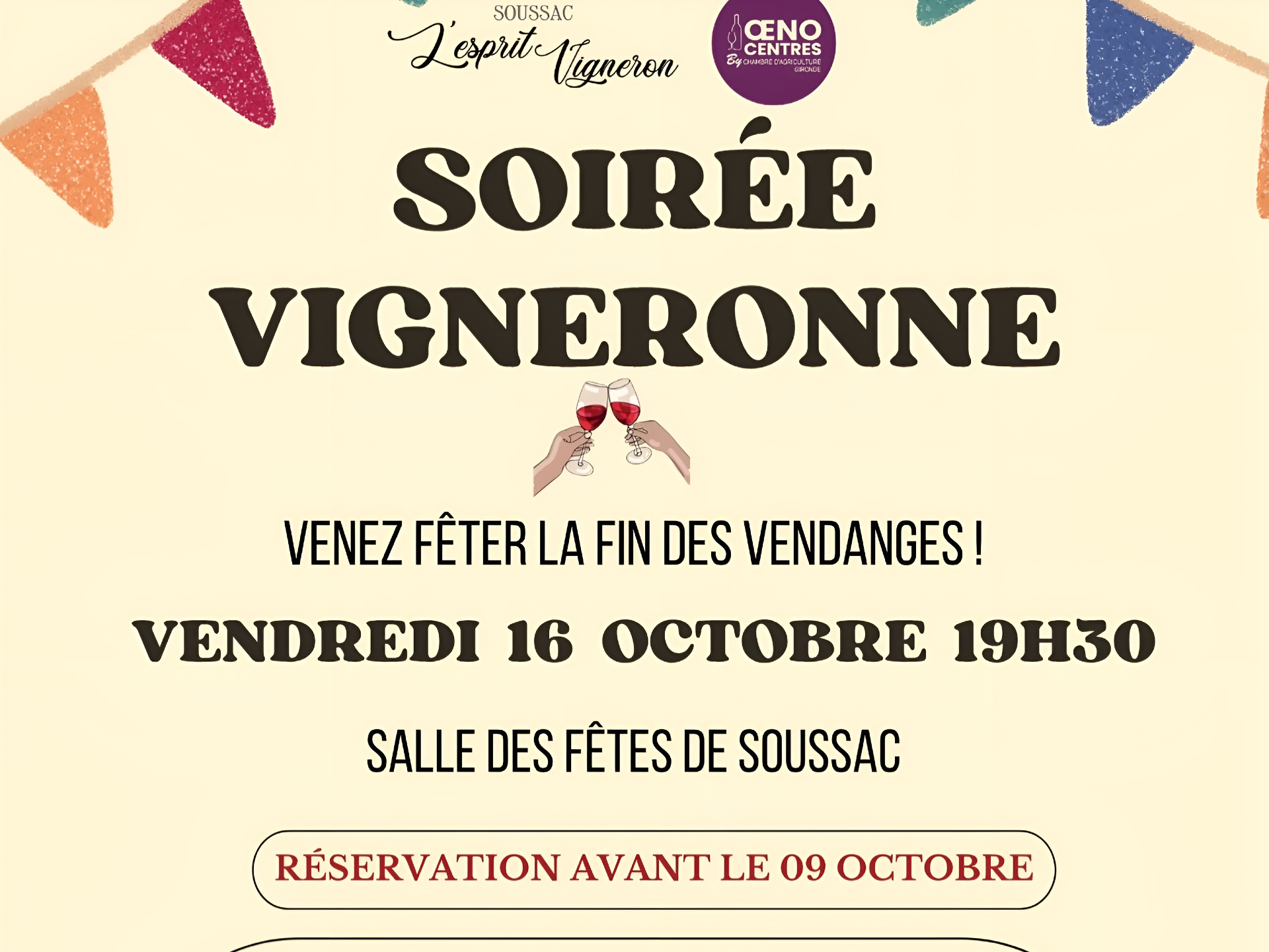 Soirée vigneronne de Soussac