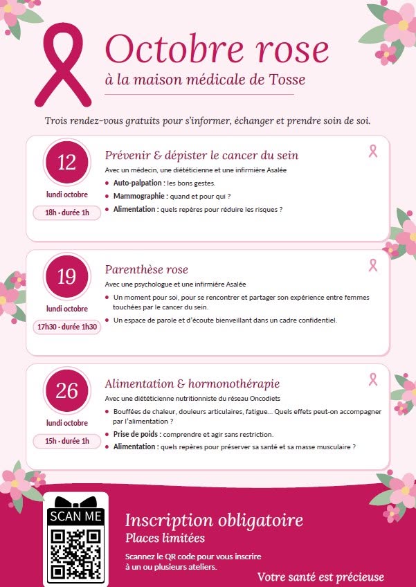 Octobre Rose à Tosse