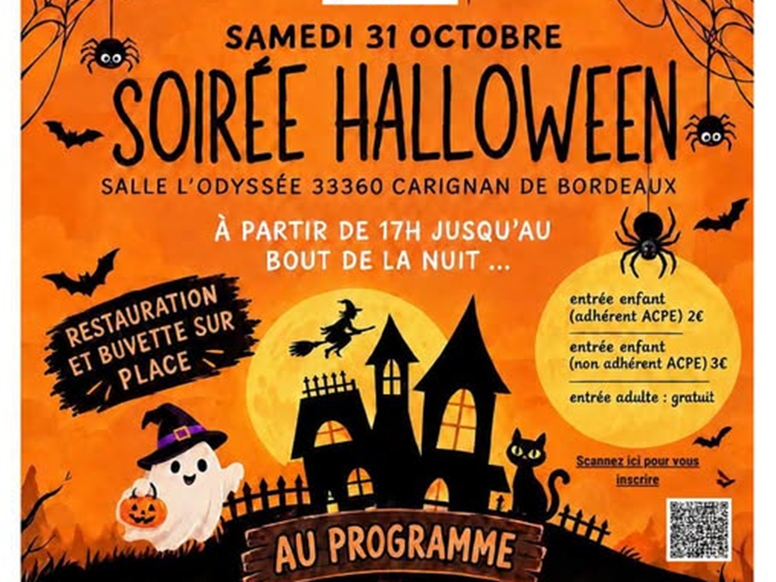 Soirée Halloween