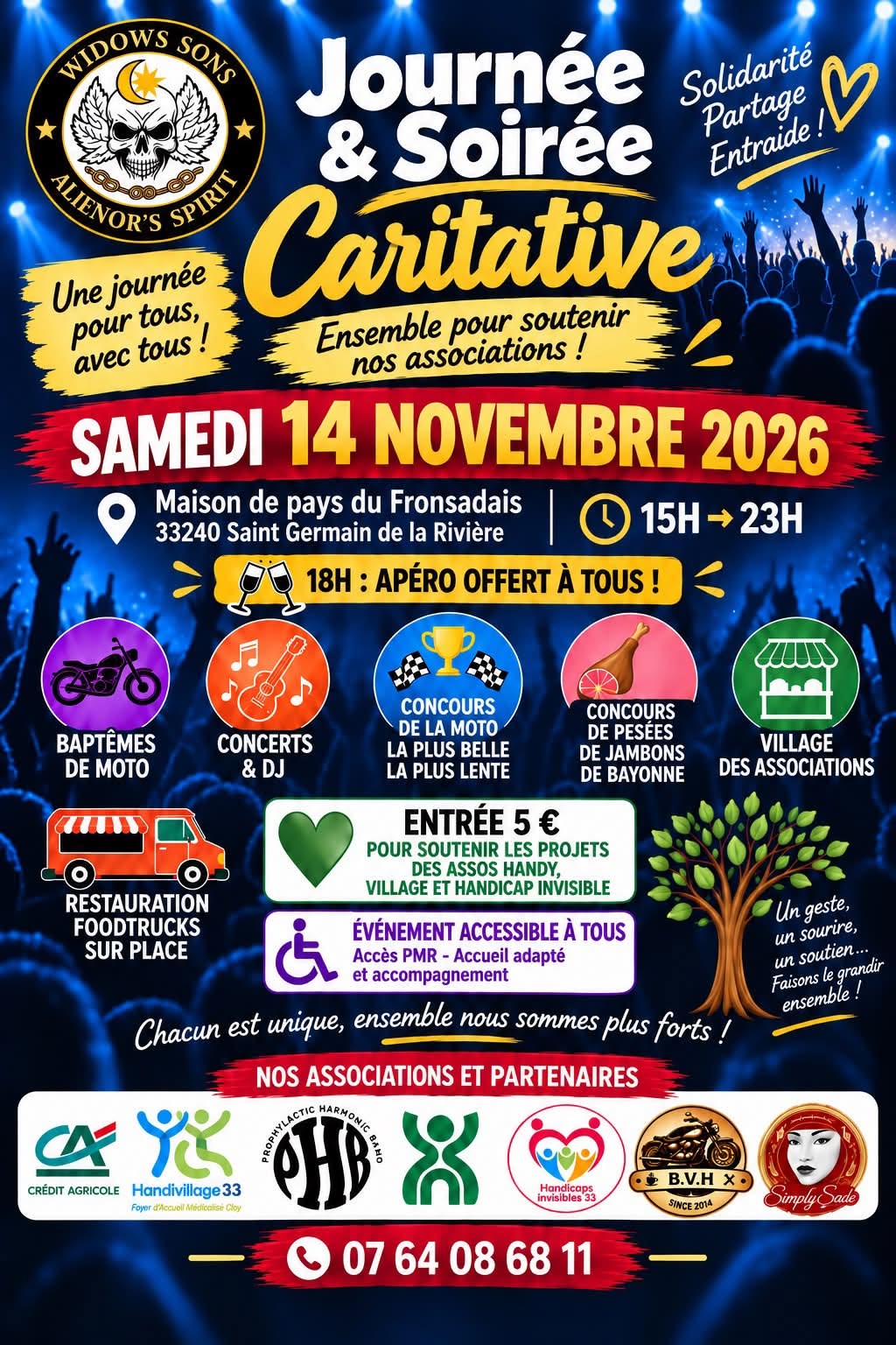 Journée et soirée caritative