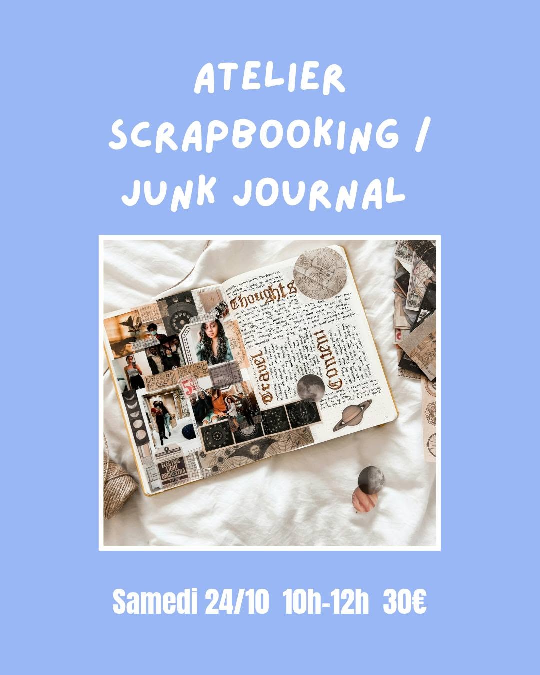 Atelier créatif scrapbooking - Kompo Concept