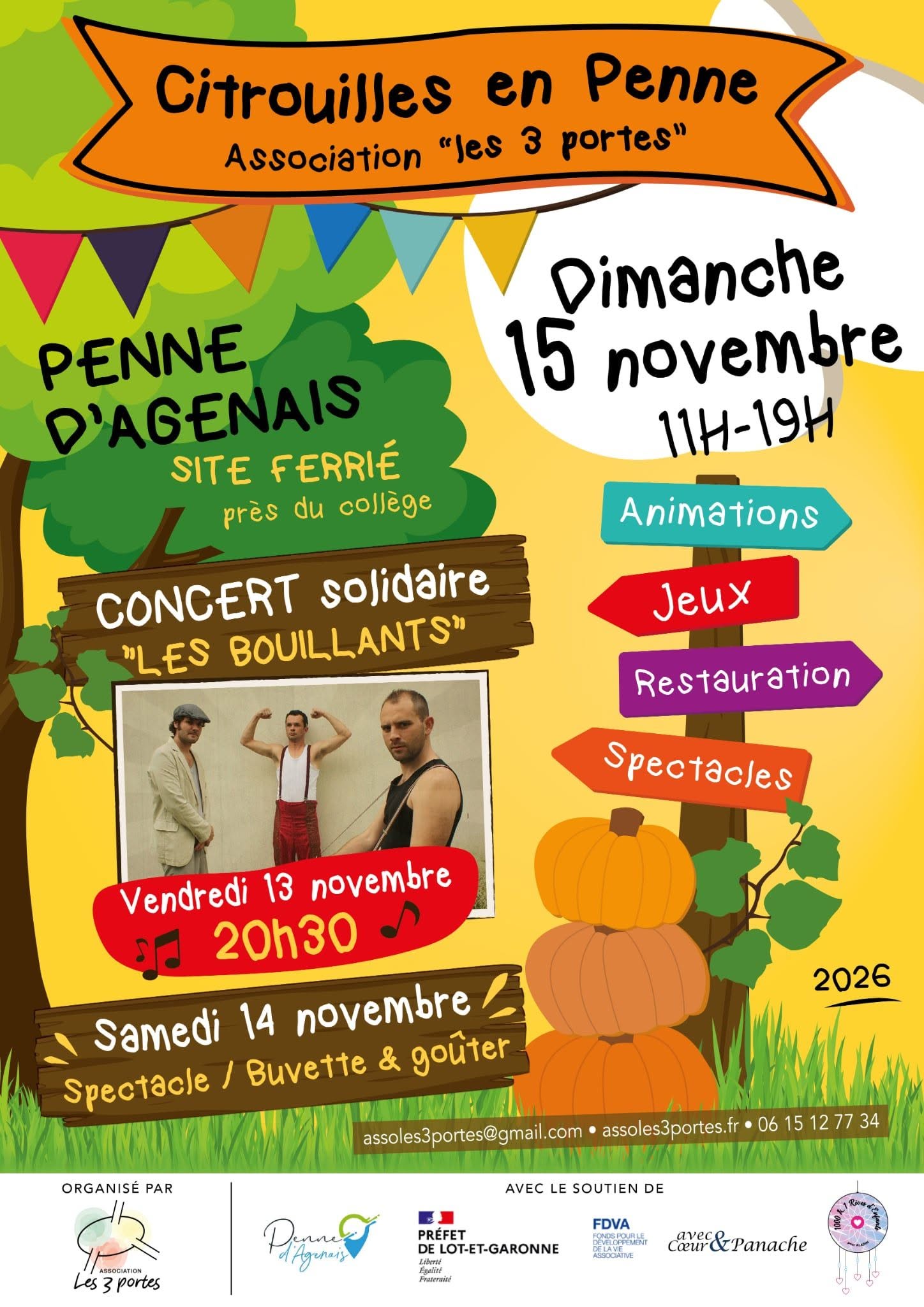 CITROUILLE en PENNE