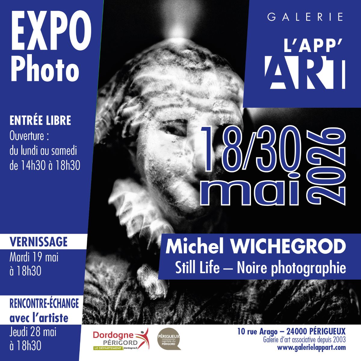 Exposition: Still Life, noire photographie - M ...