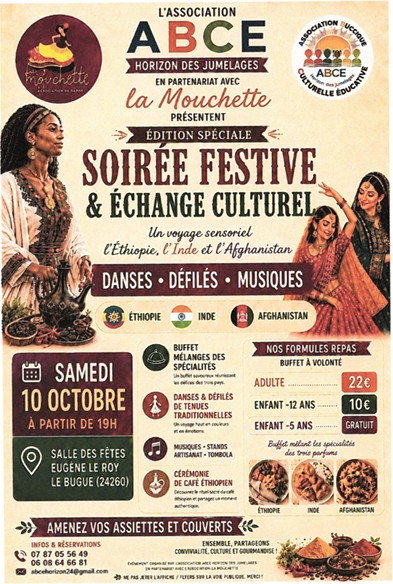 Soirée festive et échange culturel