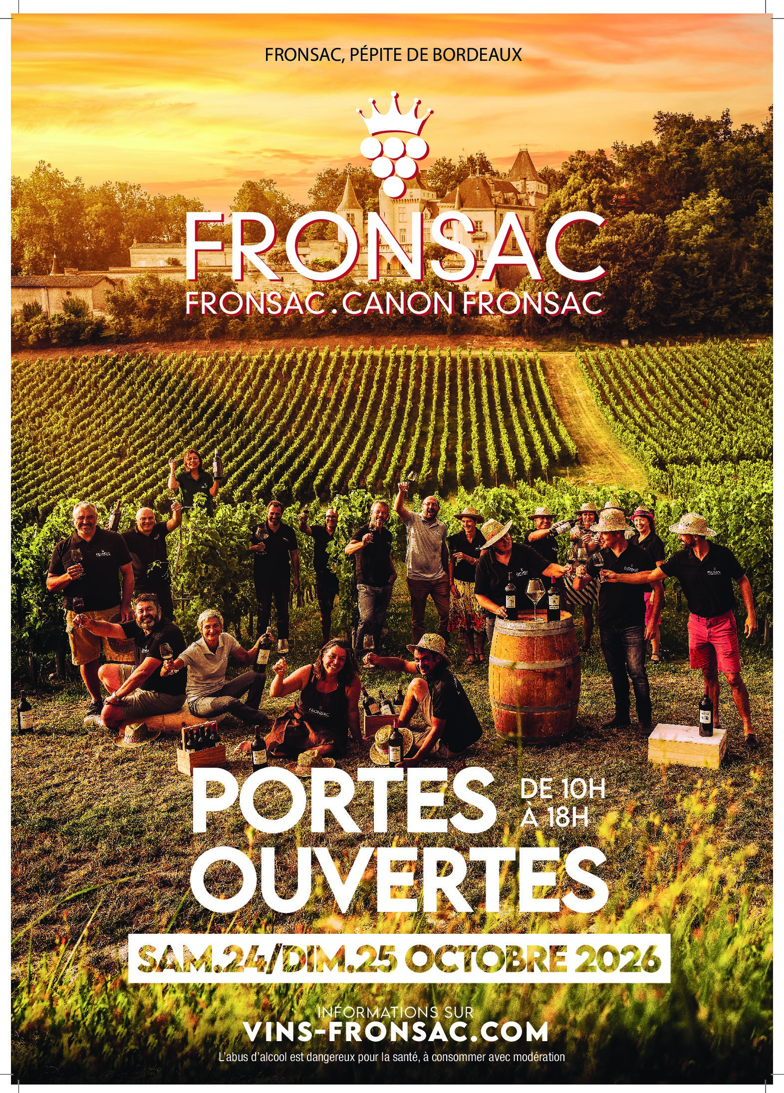 Petit train touristique - Portes ouvertes Fronsac - Canon Fronsac