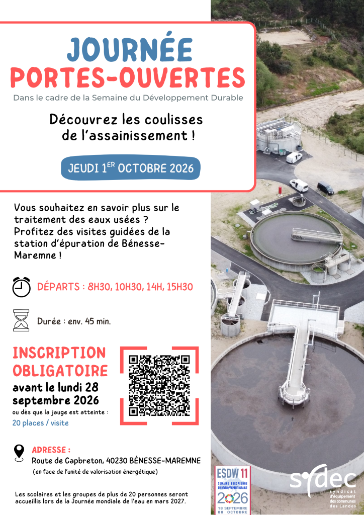 Journée portes ouvertes au Sydec : Découvrez les coulisses de l'assainissement