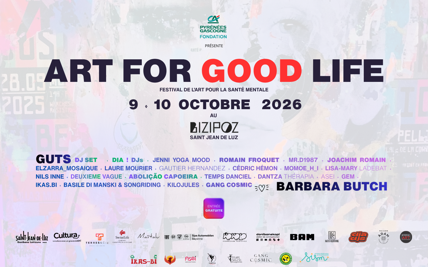 Art for good life: L'art pour la santé mentale