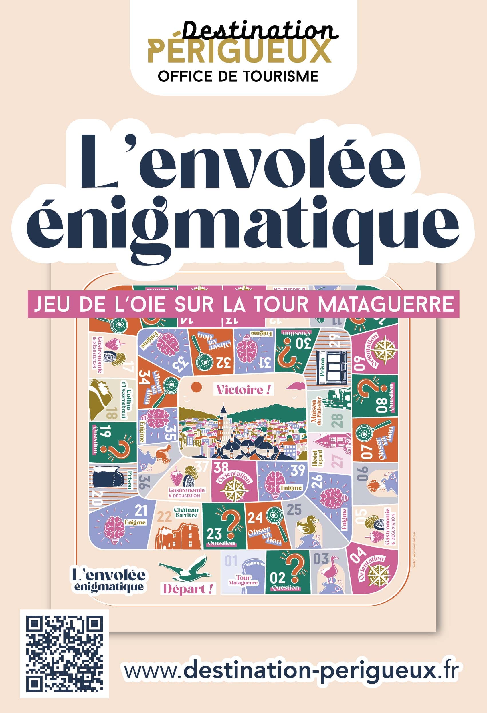 L'envolée énigmatique - Jeu de l'oie sur la To ...