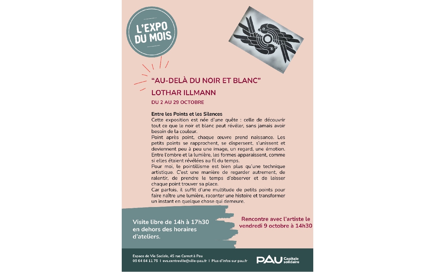 Exposition "Au-delà du noir et blanc" de Lothar Illmann