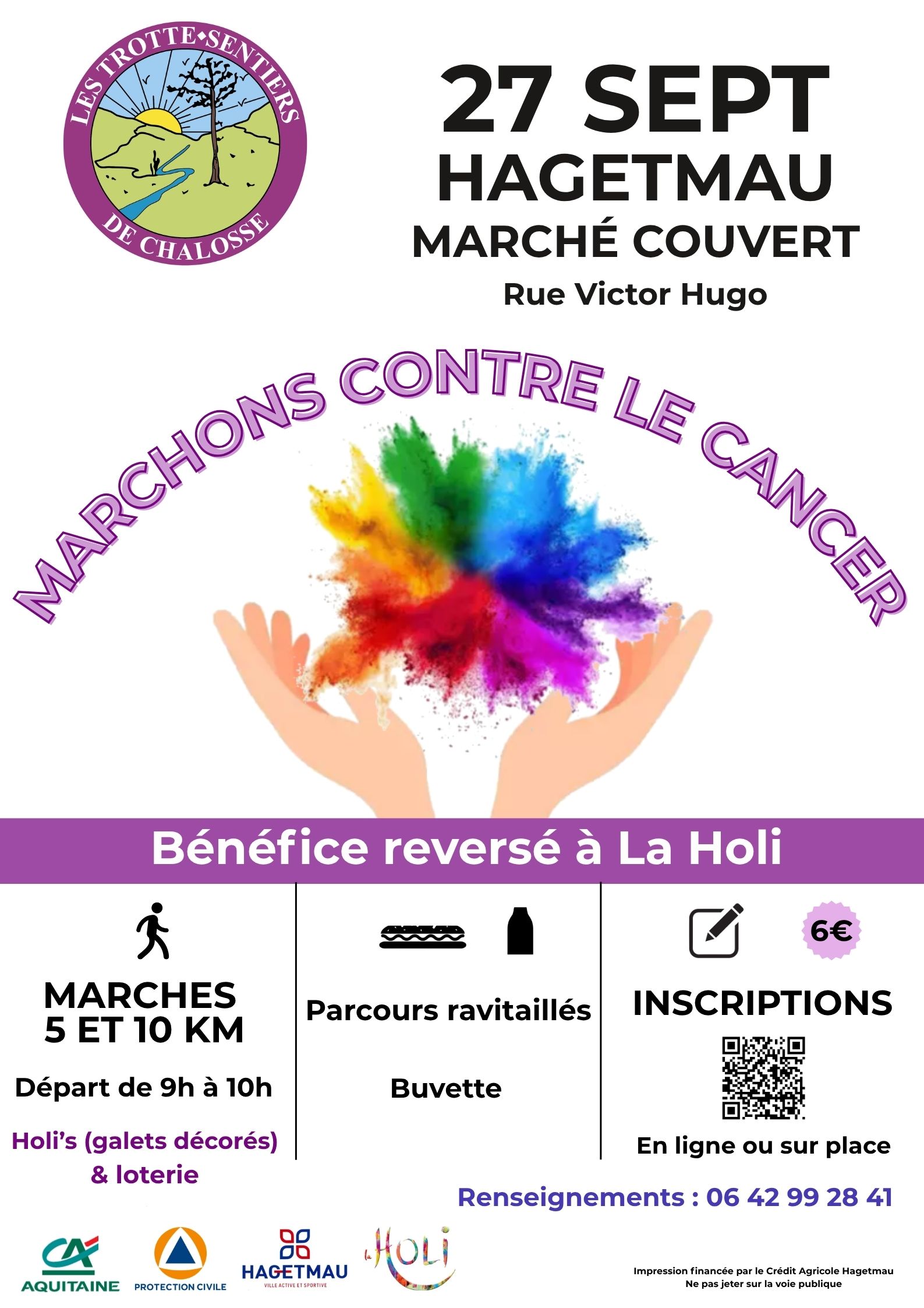 Marche solidaire en soutien à la Holi
