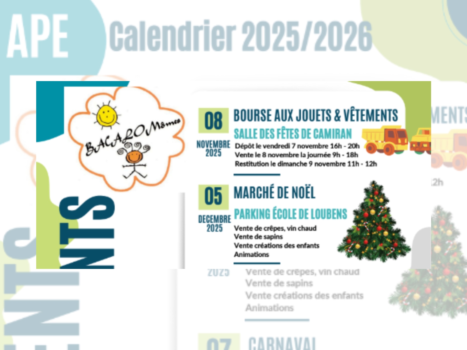 Bourse aux jouets et vétements