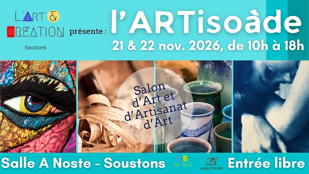 5ème Salon d'ART et d'ARTisanat d'ART - l'ARTisoàde