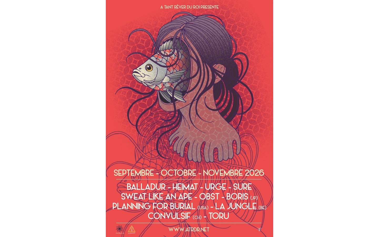 Concert de Boris (Japon) + Planning for Burial ...