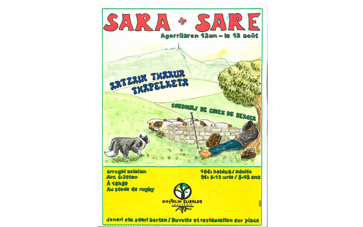 Concours chiens de berger / Artzain Xakur Txap ...
