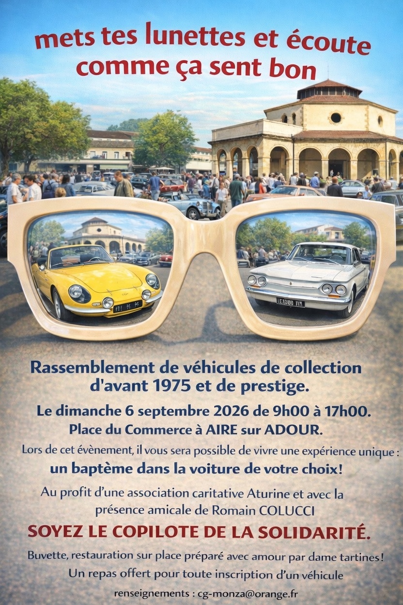 Rassemblement de véhicules de collection