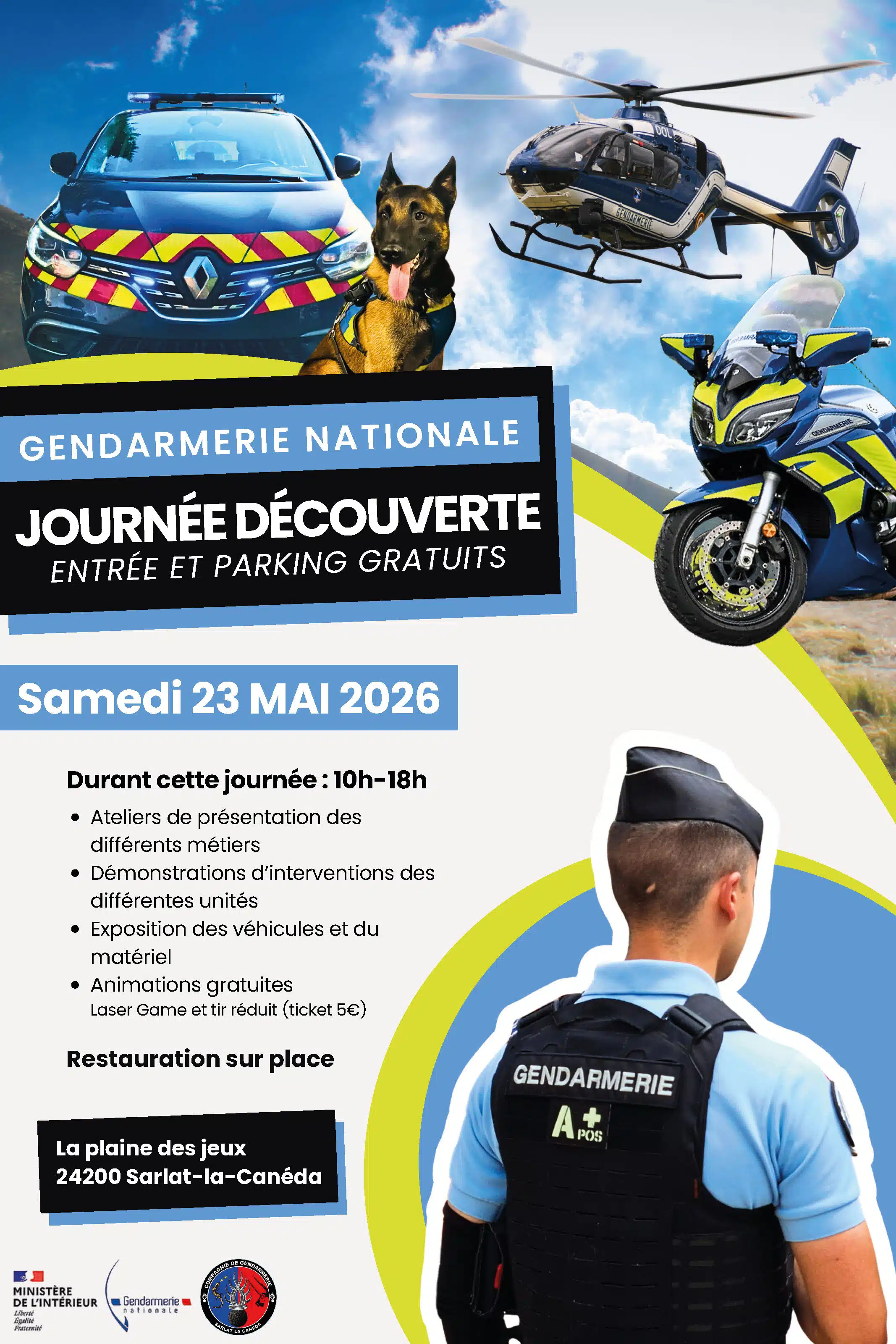 Journée Découverte avec la Gendarmerie Nationale