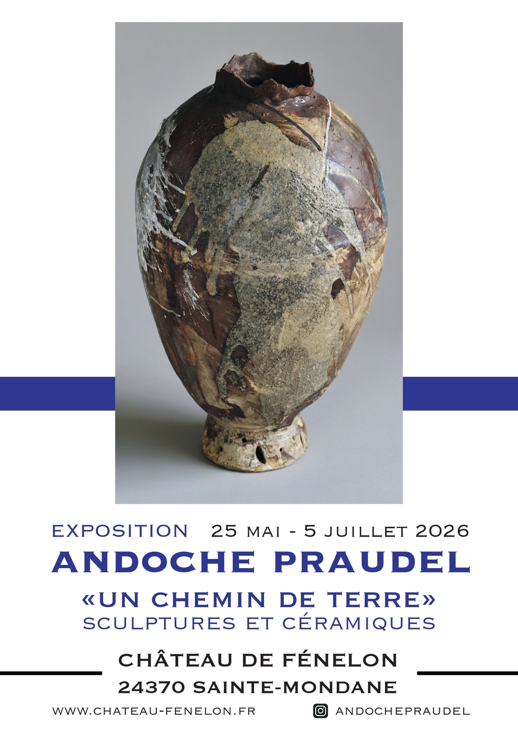 Exposition Andoche Praudel - Un chemin de terre