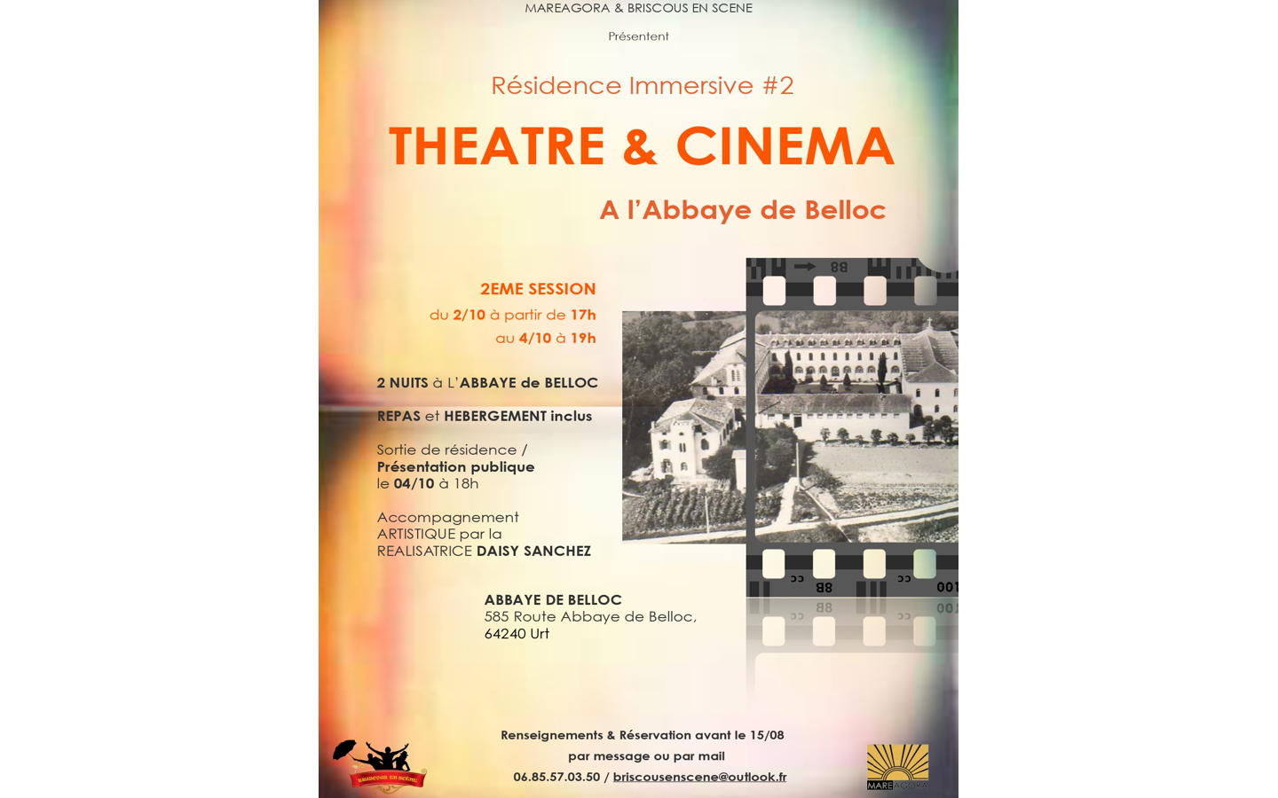 Résidence immersive : Théâtre et Cinéma