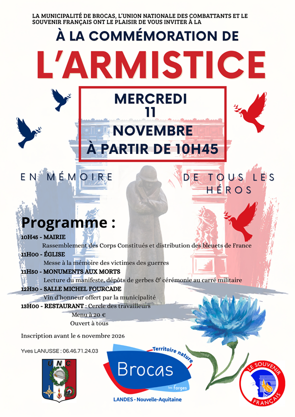 Commémoration du 11 novembre
