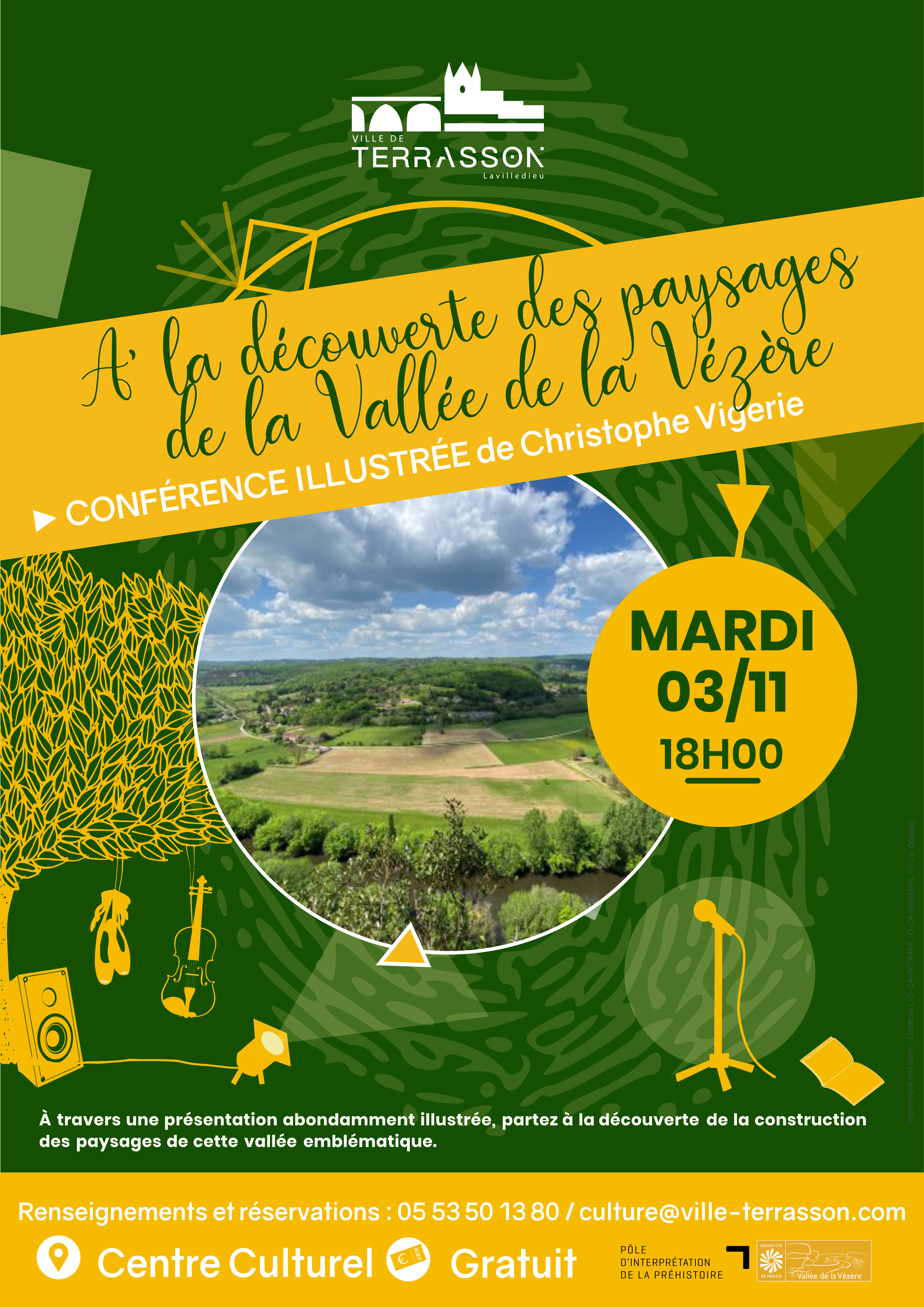 A la découverte des paysages de la vallée de la Vézère