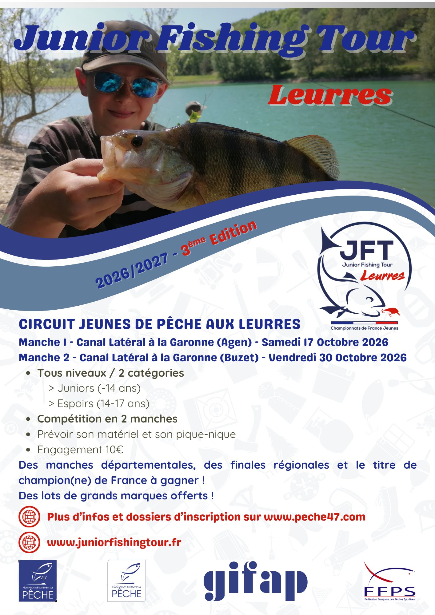 Junior Fishing Tour Leurres