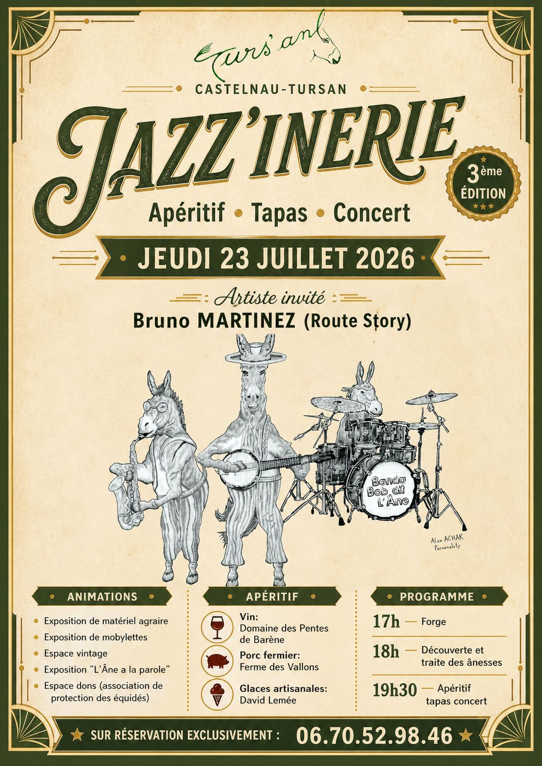 Jazz'Inerie - Apéritif - Tapas - Concert