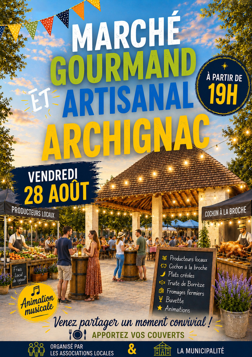 Marché gourmand et artisanal