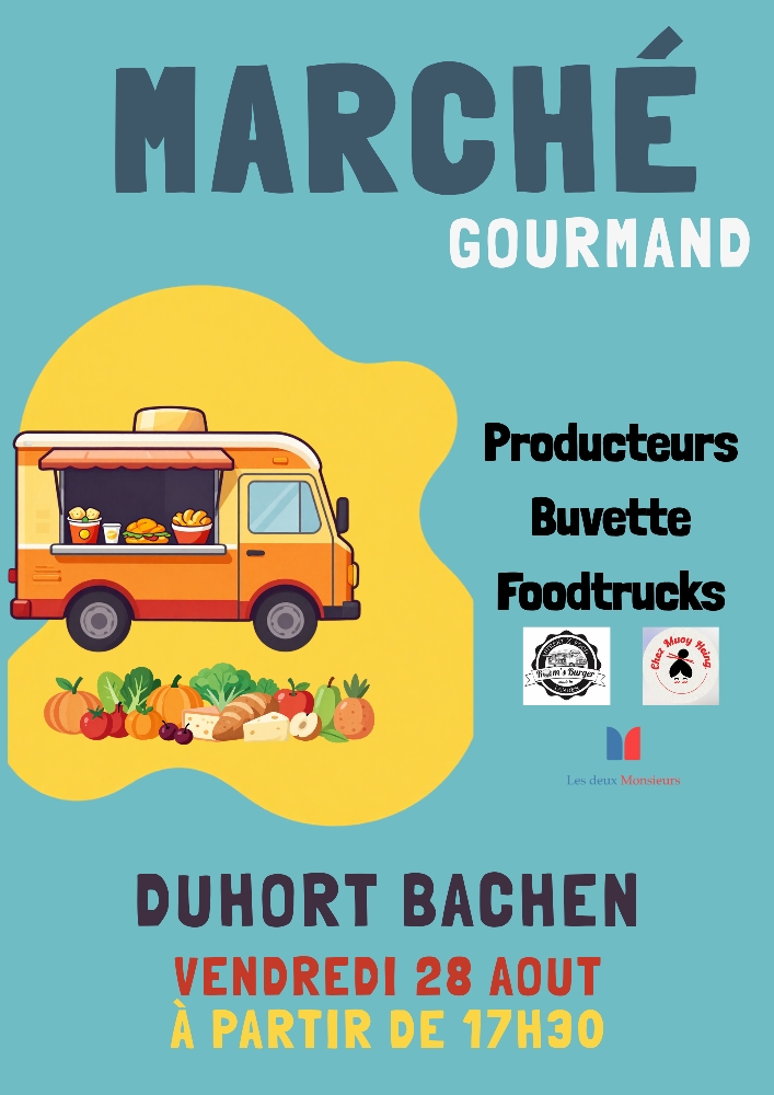 Marché rural à Duhort-Bachen