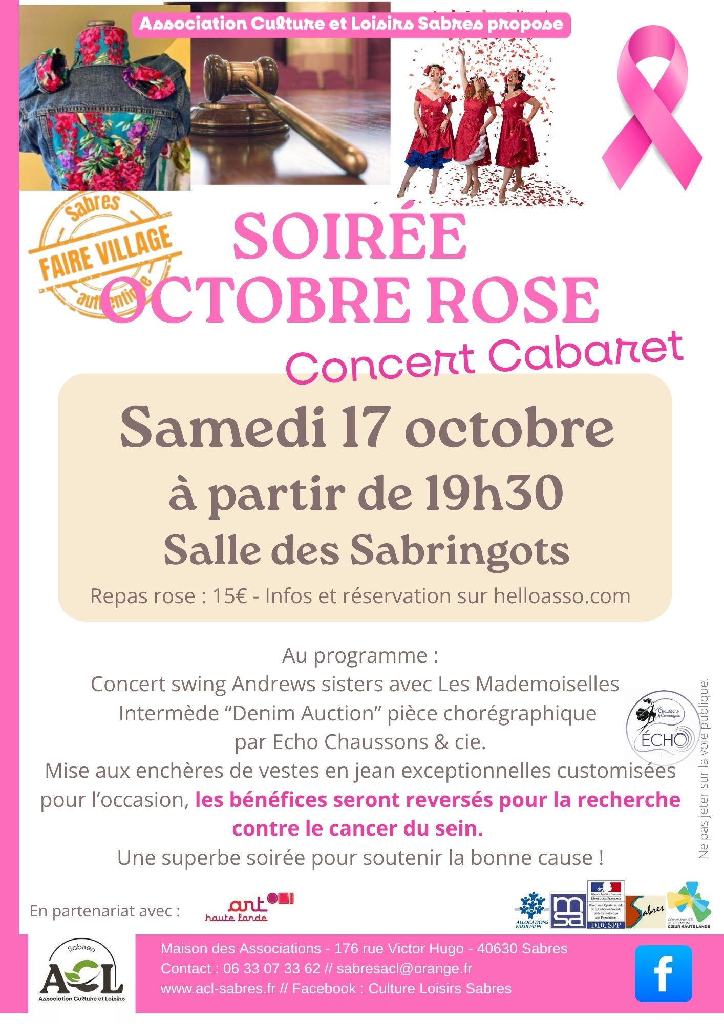 Soirée Octobre rose