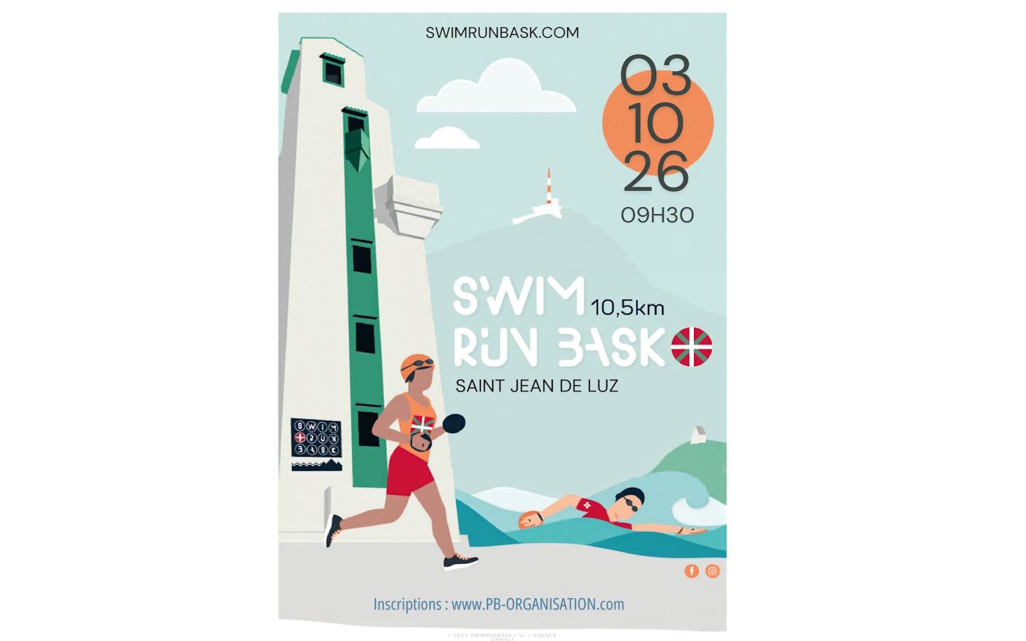 Swim Run Bask - Course à pied et nage