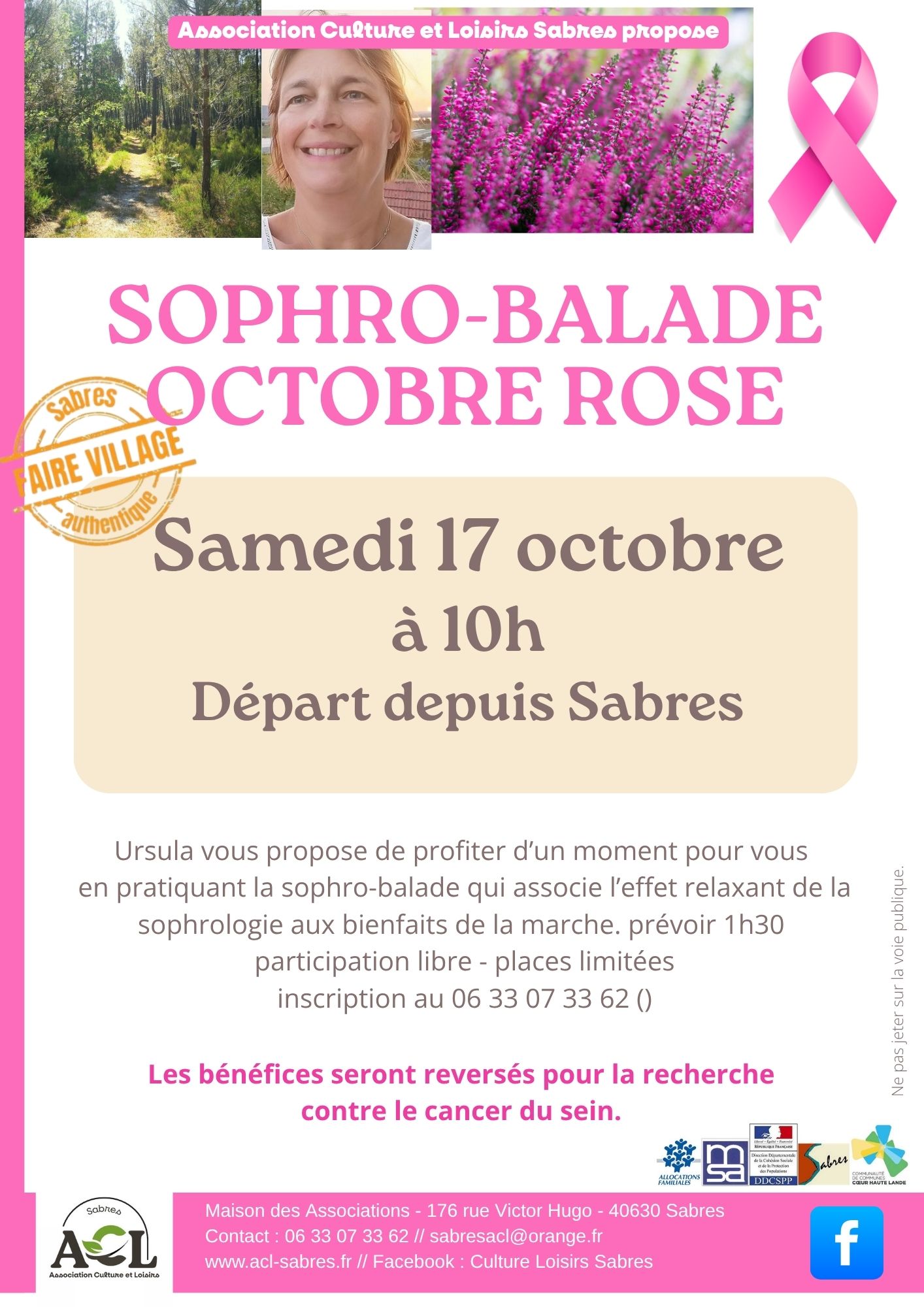 Sophro-balade octobre rose