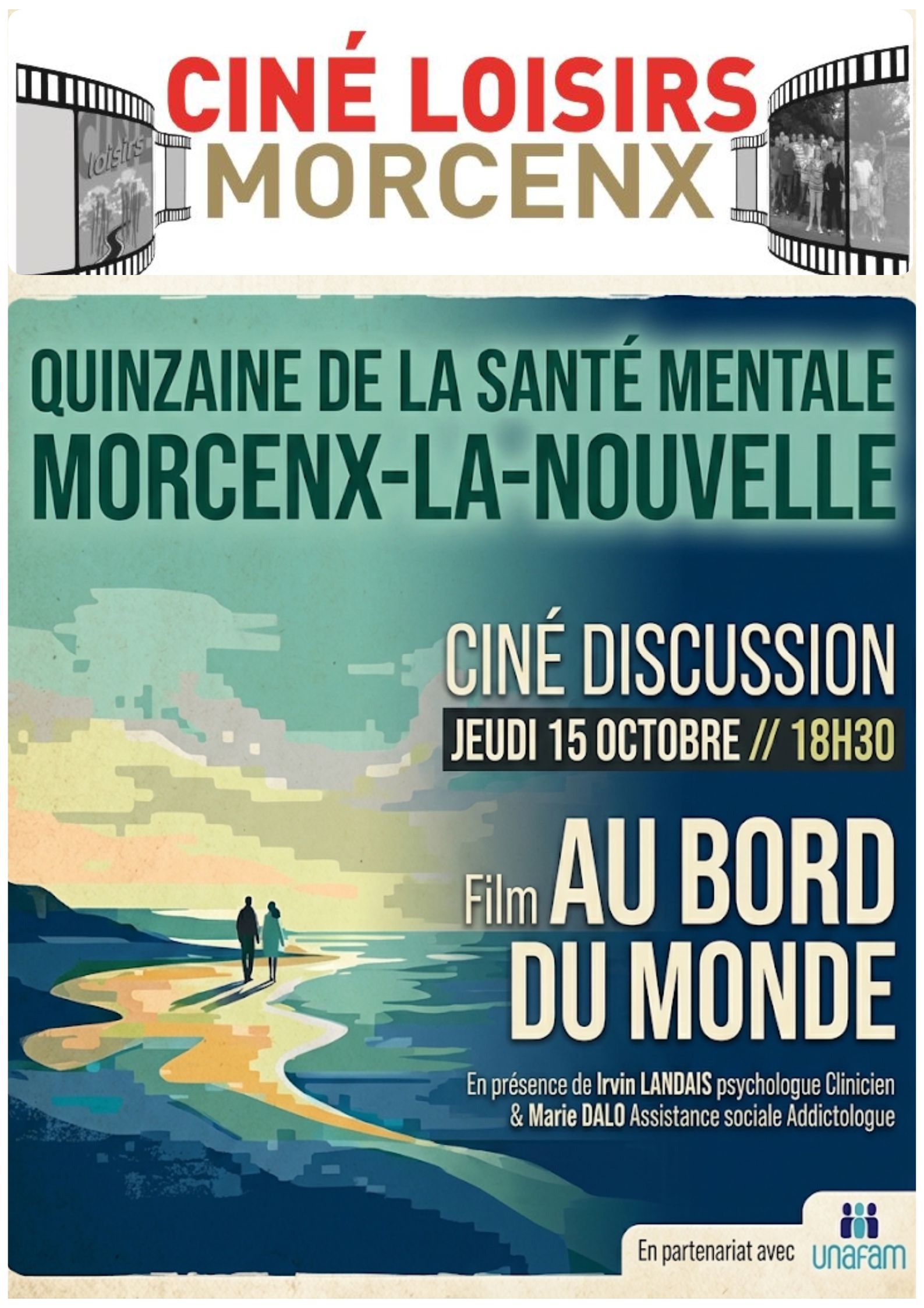 Ciné Discussion - film "Au bord du monde"