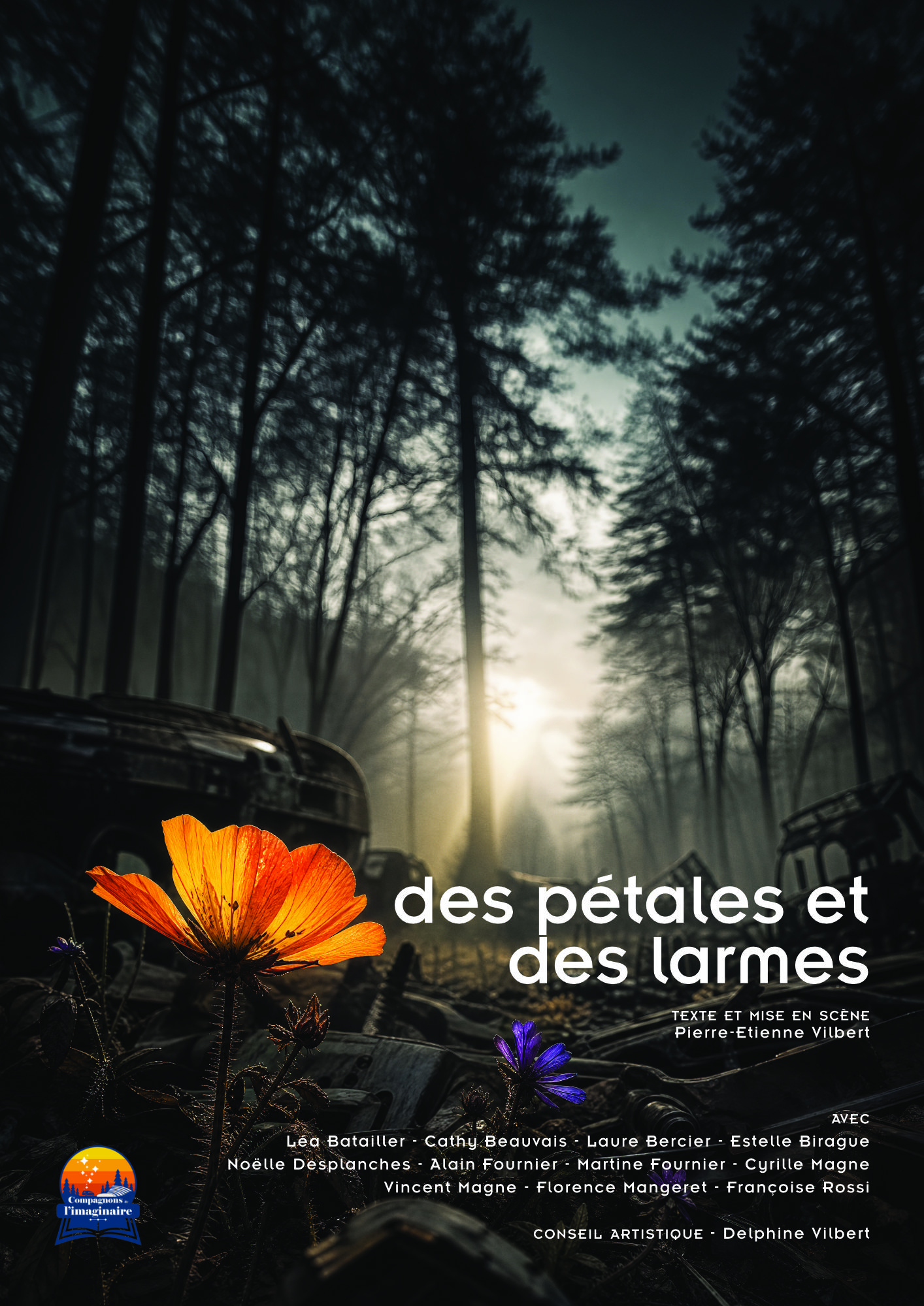 Représentation théâtrale "Des pétales et des l ...