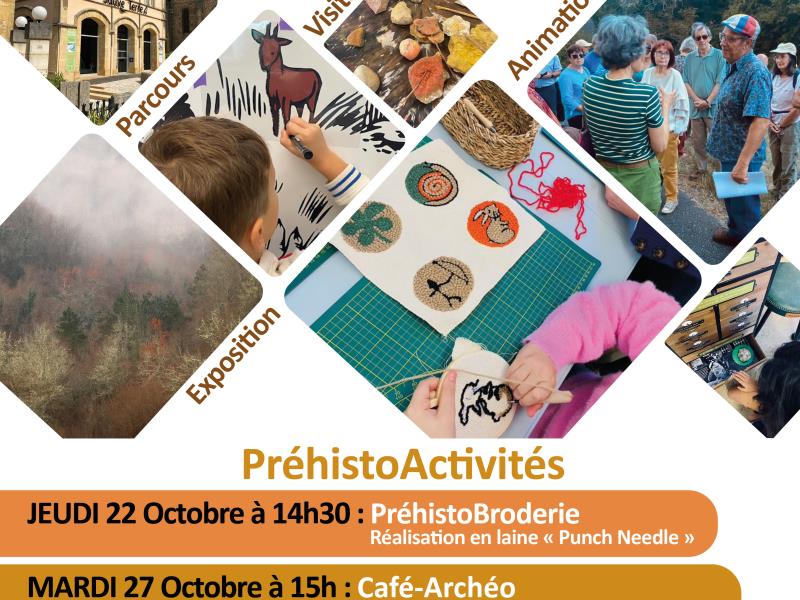 Ouverture d'automne et Préhisto'activités