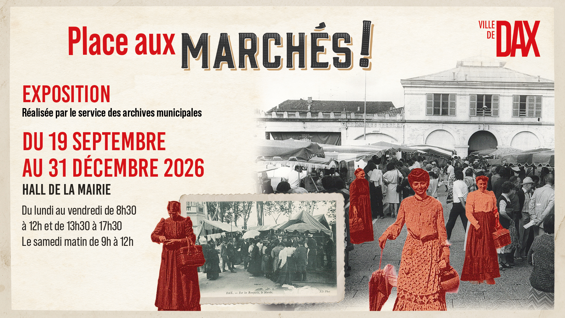 Exposition – Place aux marchés