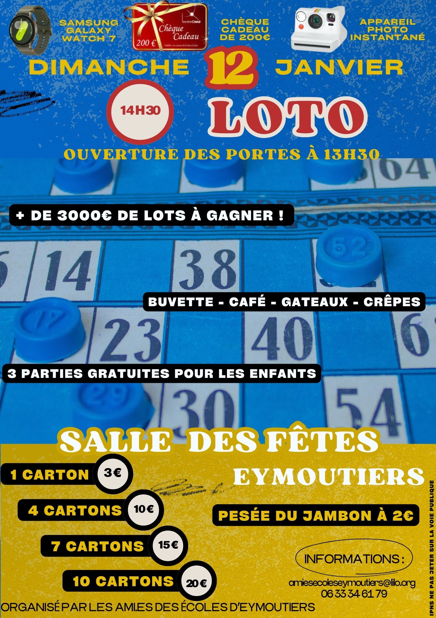 Affiche loto  - 1