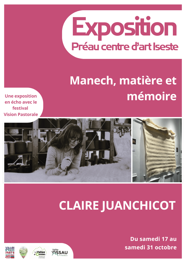Exposition : Manech, matière et mémoire - Claire Juanchicot