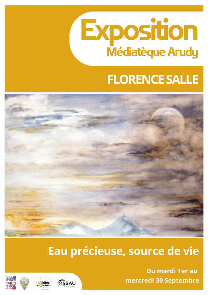 Exposition : Eaux précieuse, source de vie - Florence Salle
