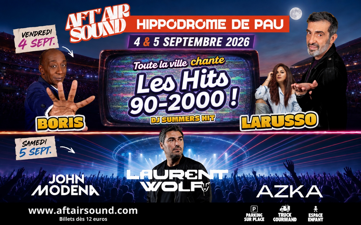Festival "Aft'air Sound"- Soirée Année 90-2000