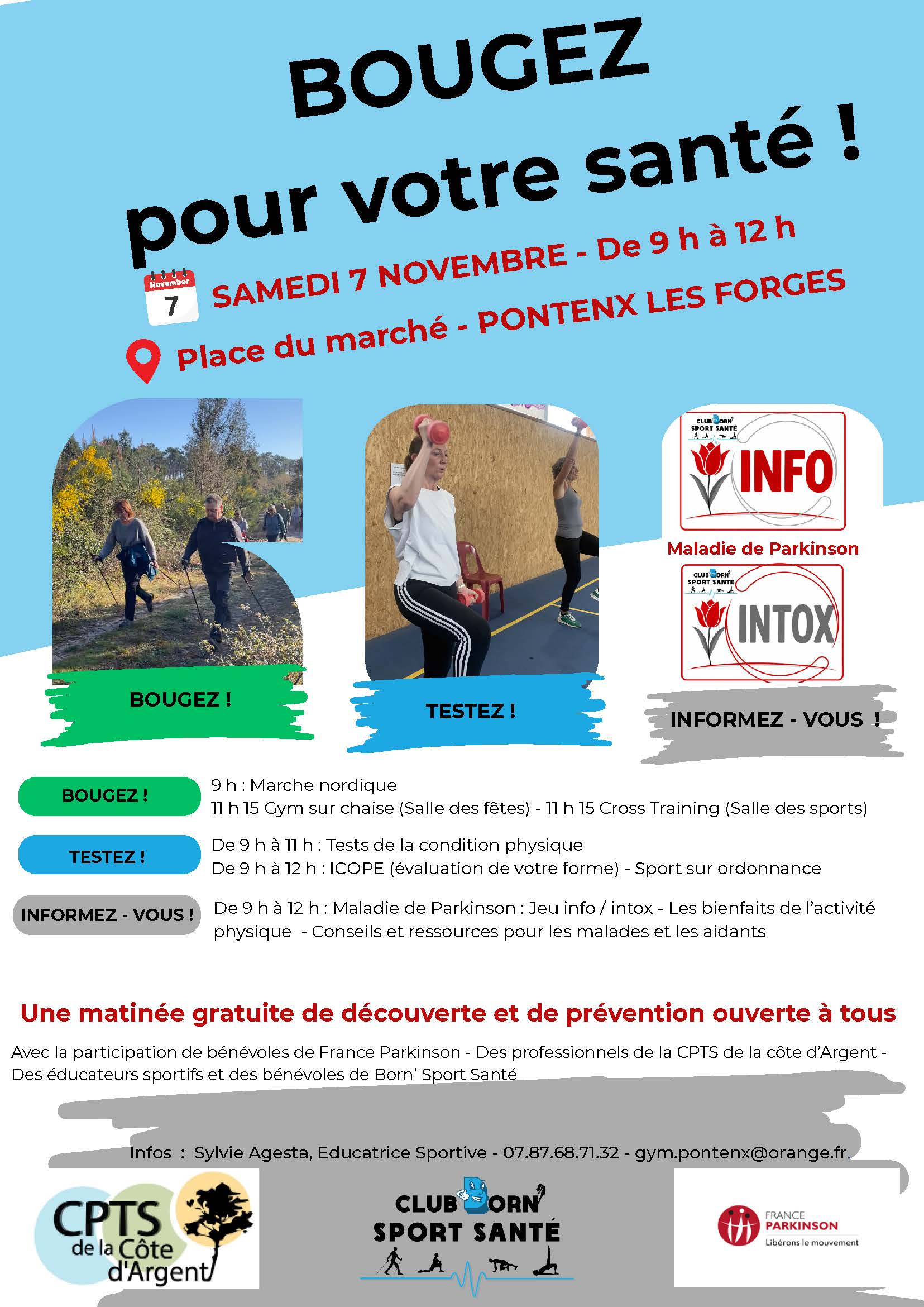 Bougez pour votre santé ! 