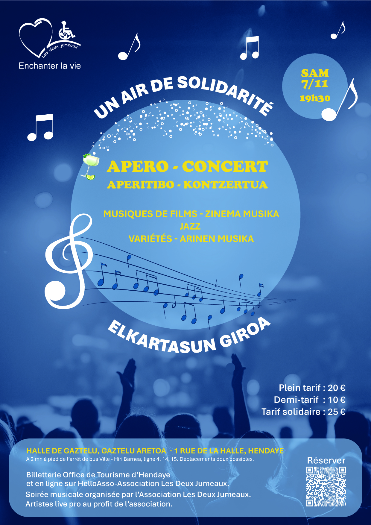 Apéro-concert - Un air de solidarité