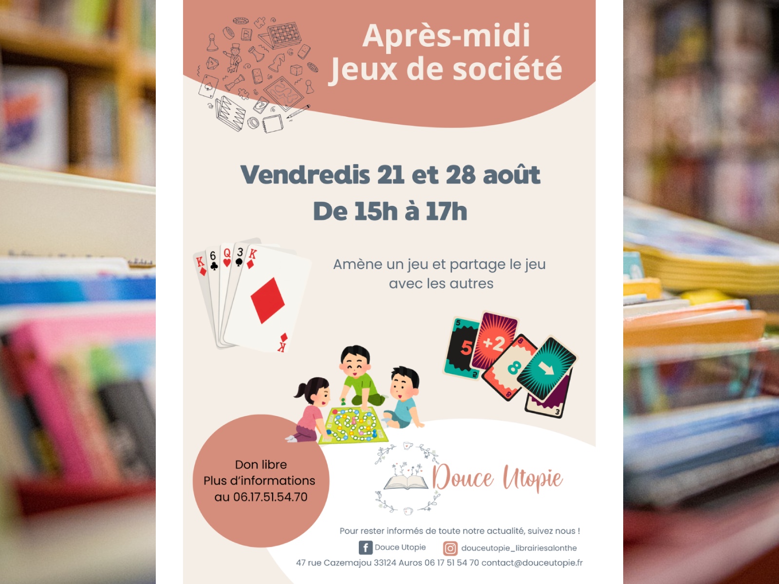 Après-midis jeux de société