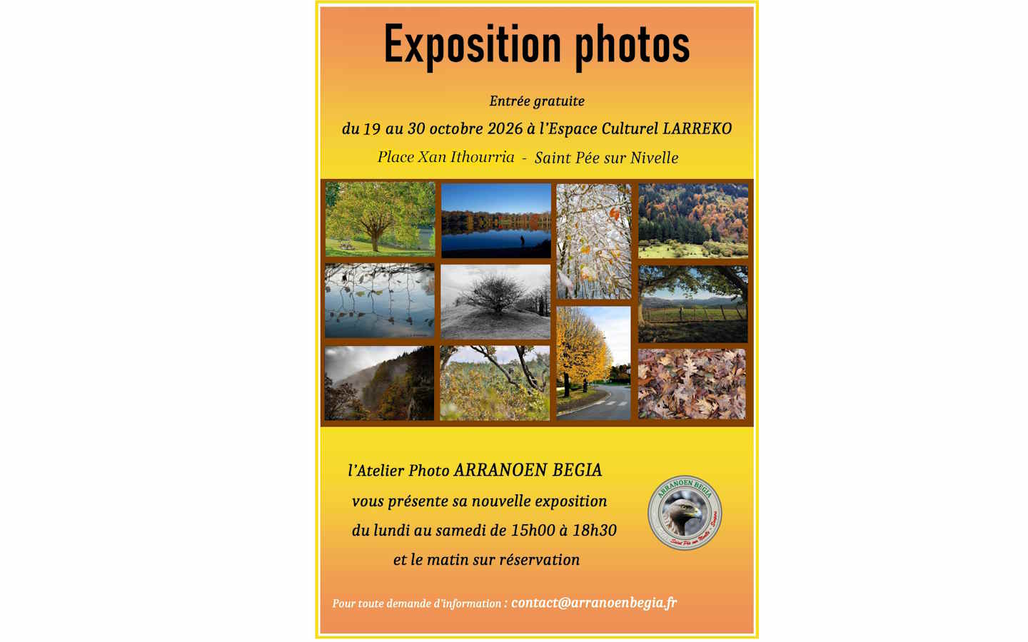 Exposition : Arranoen Begia expose