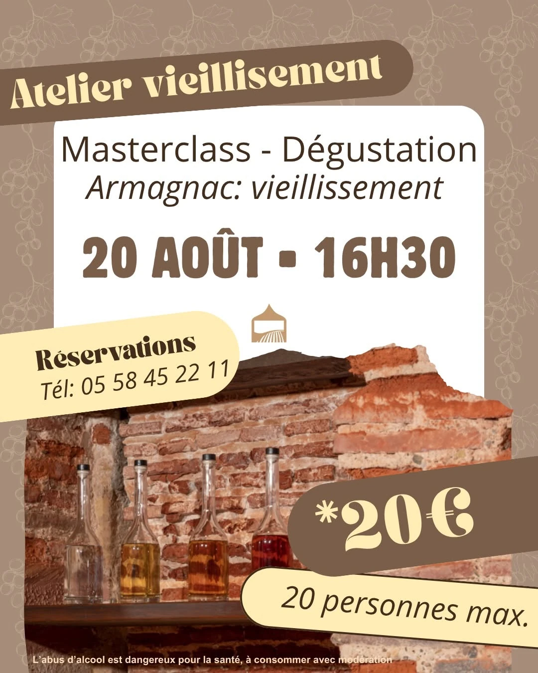 Atelier : vieillissement Armagnac