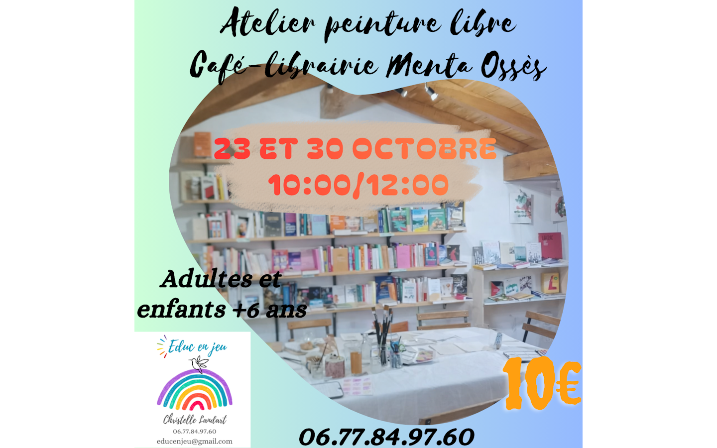 Atelier peinture libre