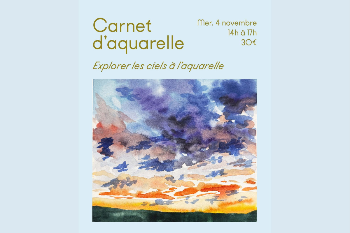 Atelier | Les Ciels à l'aquarelle