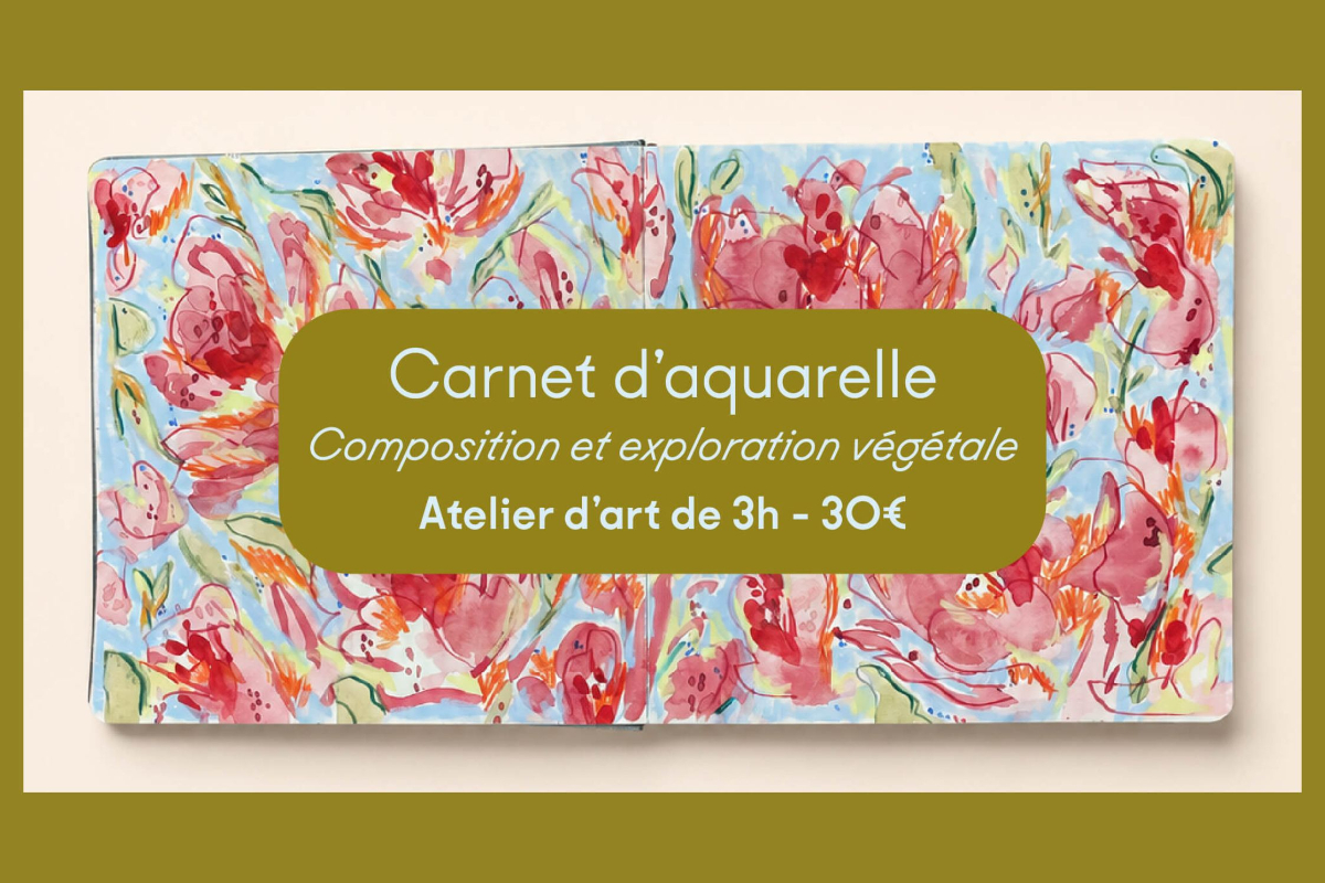 Atelier d'art | Carnet d'aquarelles